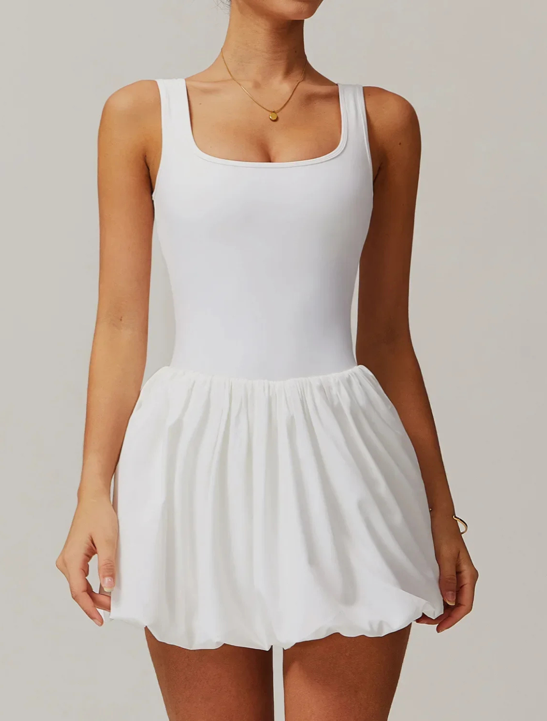 July Flounce Tennis Romper
